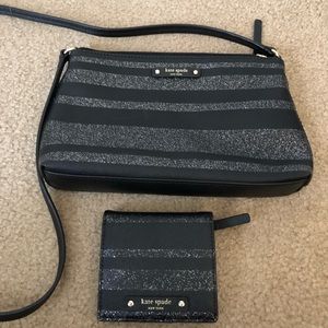 Kate Spade crossbody and wallet set